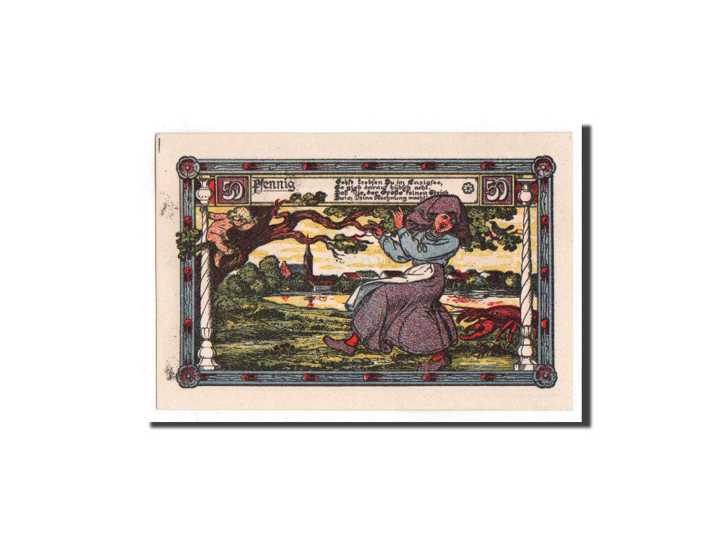 Banknote, Germany, Norenberg, 50 Pfennig, personnage, 1921, 1921-11-08