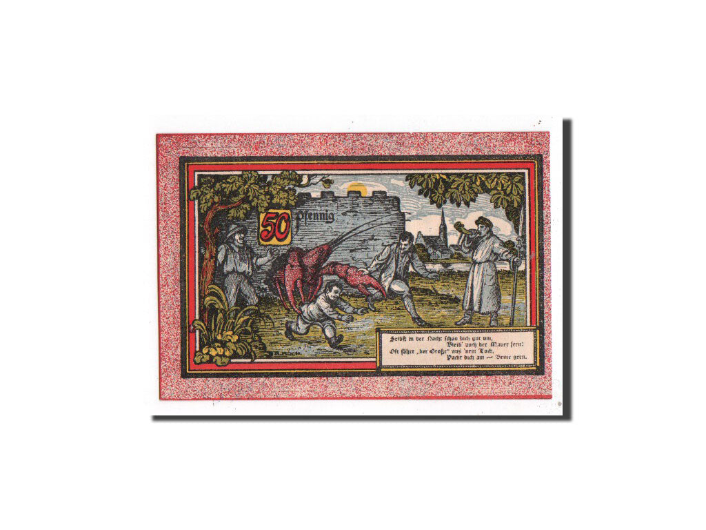 Banknote, Germany, Norenberg, 50 Pfennig, personnage 2, 1921, 1921-11-08