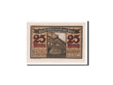 Billet, Allemagne, Osterwieck a. Harz Stadt, 25 Pfennig, personnage, 1921