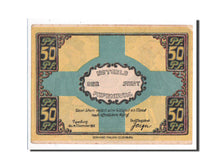 Banknote, Germany, Papenburg, 50 Pfennig, personnage, 1921, 1921-11-14