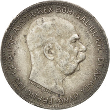 AUSTRIA, Corona, 1916, KM #2820, AU(50-53), Silver, 5.00