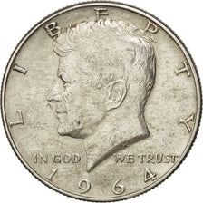 UNITED STATES, Kennedy Half Dollar, Half Dollar, 1964, U.S. Mint, KM #202,...