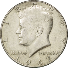 UNITED STATES, Kennedy Half Dollar, Half Dollar, 1967, U.S. Mint, KM #202a,...