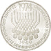 Allemagne, République Fédérale, 5 Mark, 1974 F, Stuttgart, KM 138