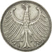 Coin, GERMANY - FEDERAL REPUBLIC, 5 Mark, 1951, Munich, AU(50-53), Silver