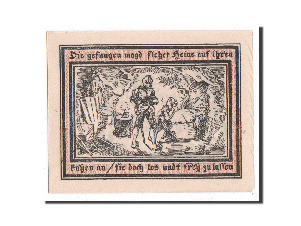Banknote, Germany, Pritzwalk, 1 Mark, personnage 1, 1922, 1922-02-25
