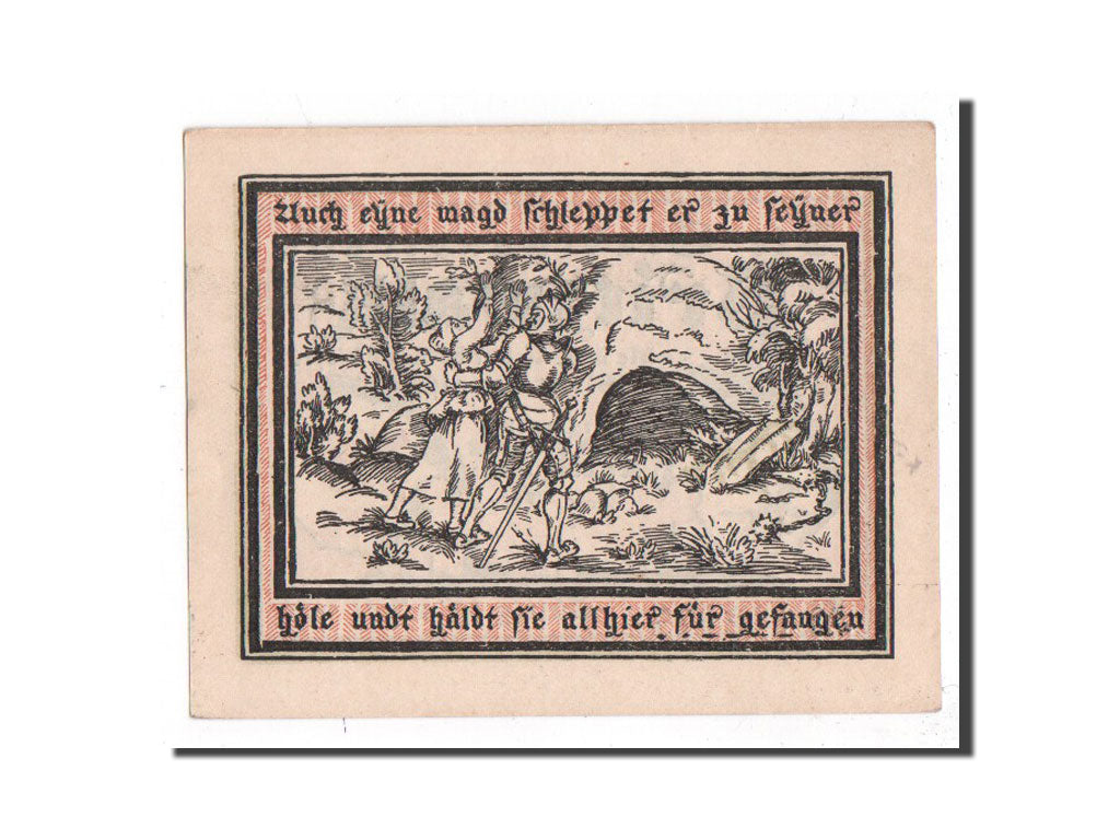 Banknote, Germany, Pritzwalk, 75 Pfennig, personnage 1, 1922, 1922-02-25