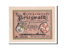 Banknote, Germany, Pritzwalk, 50 Pfennig, personnage, 1922, 1922-02-25