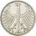 Monnaie, République fédérale allemande, 5 Mark, 1969, Stuttgart, SUP, Argent