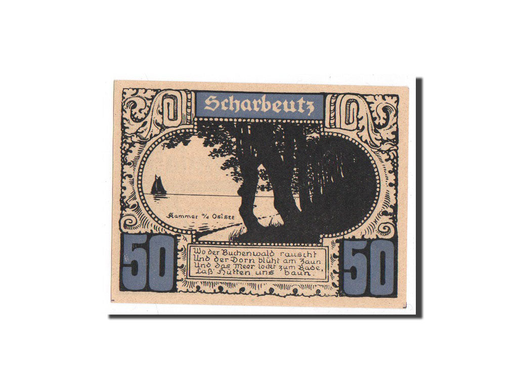 Banknote, Germany, Plön, 50 Pfennig, paysage, O.D, Undated, UNC(65-70)
