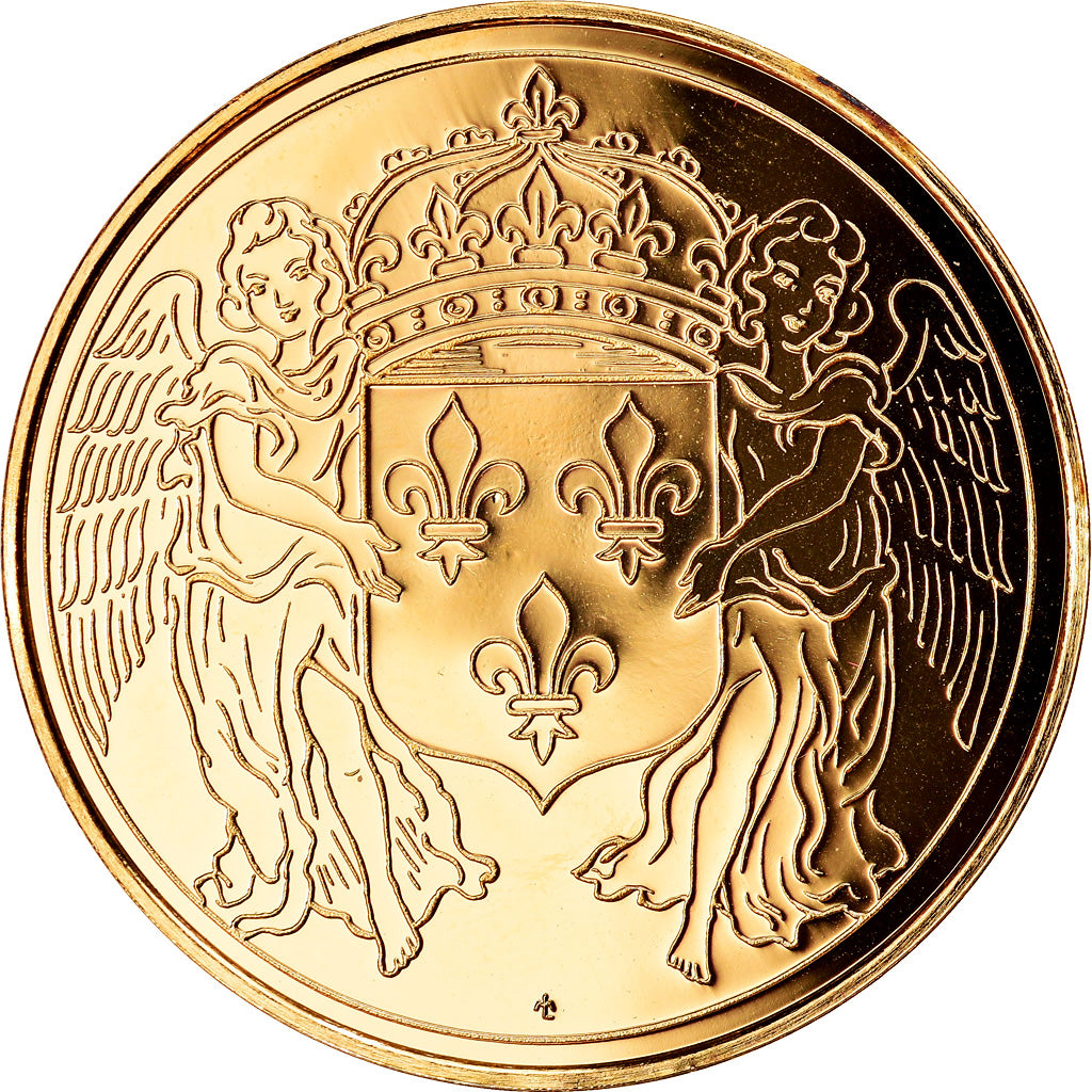 Francia, medaglia, Les rois de France, Louis XIII, History, SPL, Vermeil
