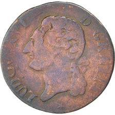 FRANCE, 1/2 Sol ou 1/2 sou, 1/2 Sol, 1791, Lille, KM #586.15, F(12-15), Copper,.