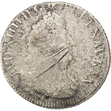 Coin, France, Louis XIV, 1/4 Écu aux palmes, 1/4 Ecu, 1694, Lyon, VF(20-25)