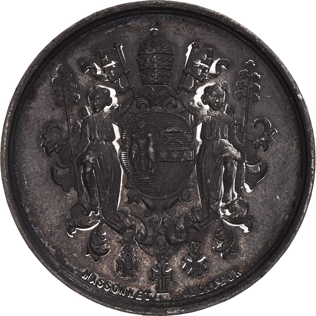 Vatican, Medal, Election du Pape Pie IX, Religions & beliefs, 1846, Massonnet