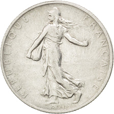 Francia, Semeuse, 2 Francs, 1914, Castelsarrasin, MB+, Argento, KM:845.2, Gad...