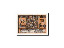 Banknote, Germany, Thale a.Harz Stadt, 75 Pfennig, chasseur, 1922, 1922-12-31