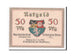 Banknot, Niemcy, Treffurt, 50 Pfennig, paysage 1, 1921, 1921-12-01, UNC(65-70)