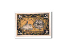Banknote, Germany, Tilsit, 50 Pfennig, fromage, 1921, Undated, UNC(65-70)