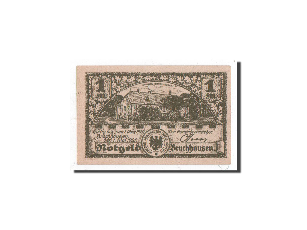 Banknote, Germany, Vinsebeck, 1 Mark, execution, 1921, 1921-05-15, UNC(65-70)