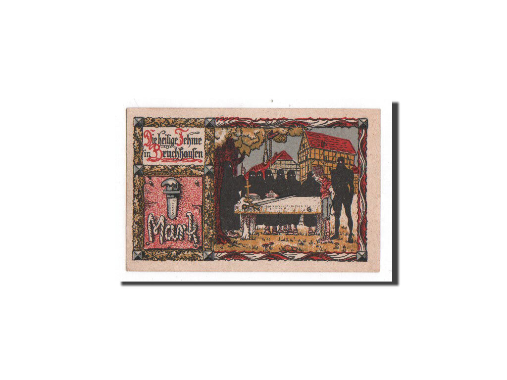 Banknote, Germany, Vinsebeck, 1 Mark, execution, 1921, 1921-05-15, UNC(65-70)