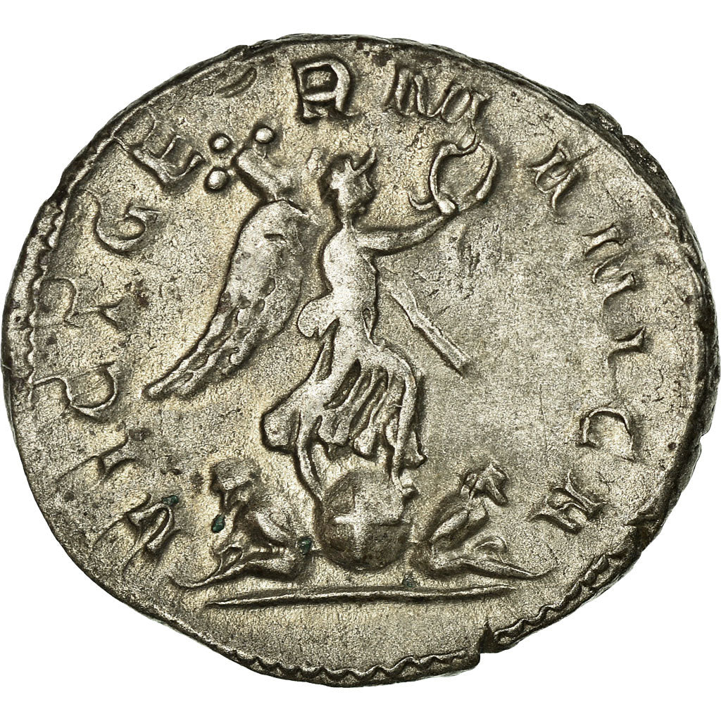 Coin, Gallienus, Antoninianus, Lyons, AU(55-58), Billon, RIC:49