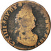 FRANCE, Liard de France au buste âgé, troisième type, Liard, 1696, Poitiers, KM 