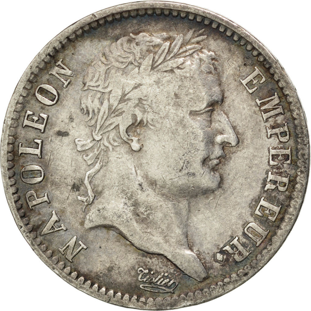 Francia, Napoléon I, Franc, 1808, Paris, BB, Argento, KM:682.1, Gadoury:447