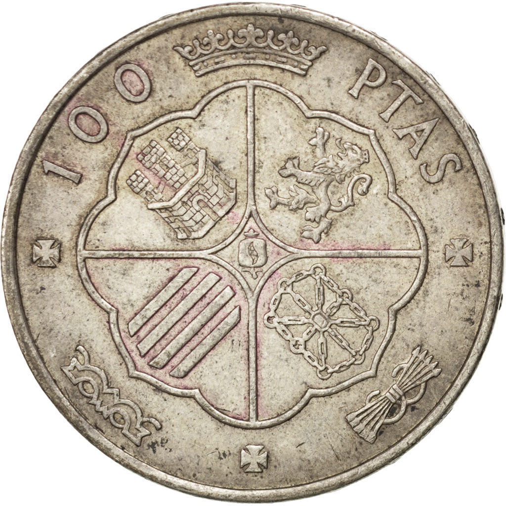 Espagne, Francisco Franco, 100 Pesetas, 1966 (68), KM 797