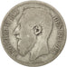 Belgio, Leopold II, 2 Francs, 2 Frank, 1867, B, Argento, KM:30.1