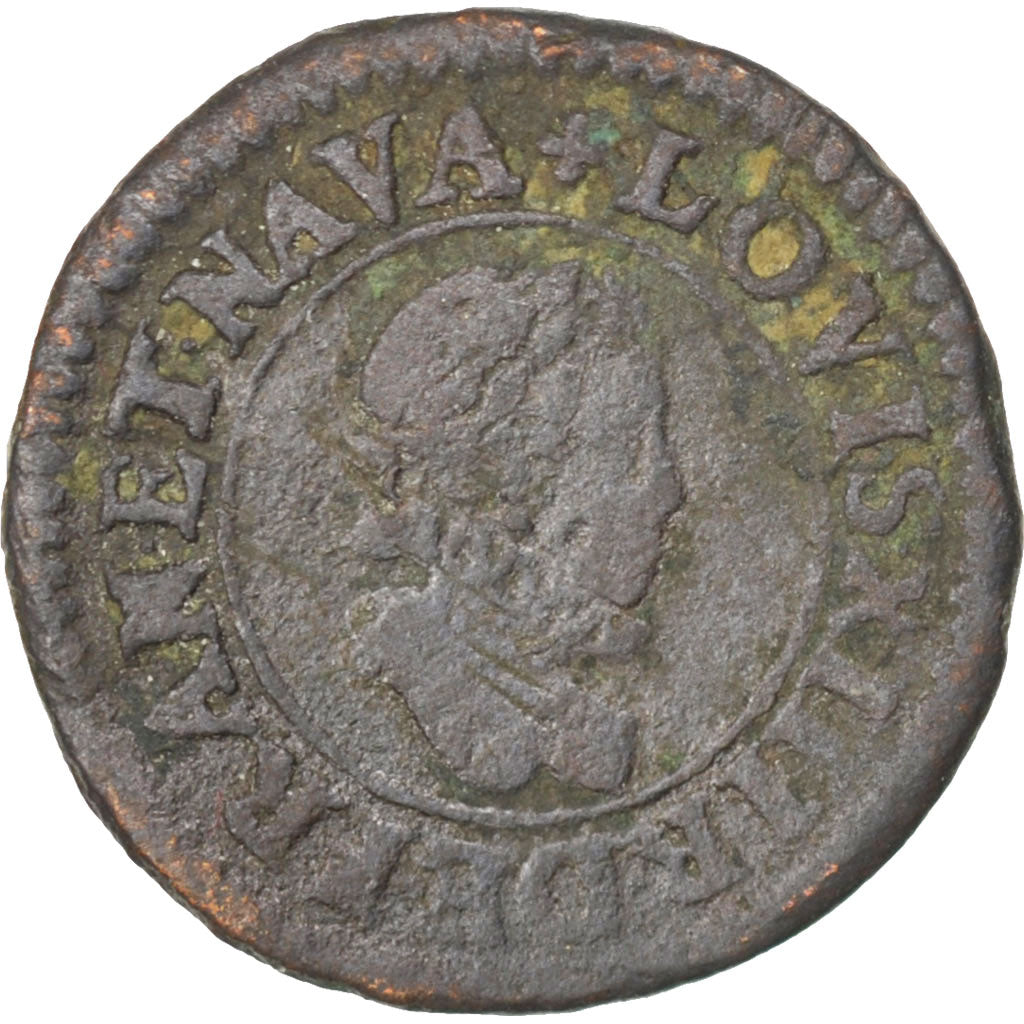 FRANCE, Denier tournois, buste enfantin « petite effigie », Denier Tourn...