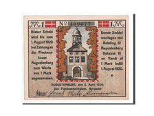 Banknote, Germany, Augustenburg, 1 Mark, cloche, 1920, 1920-04-08, UNC(65-70)
