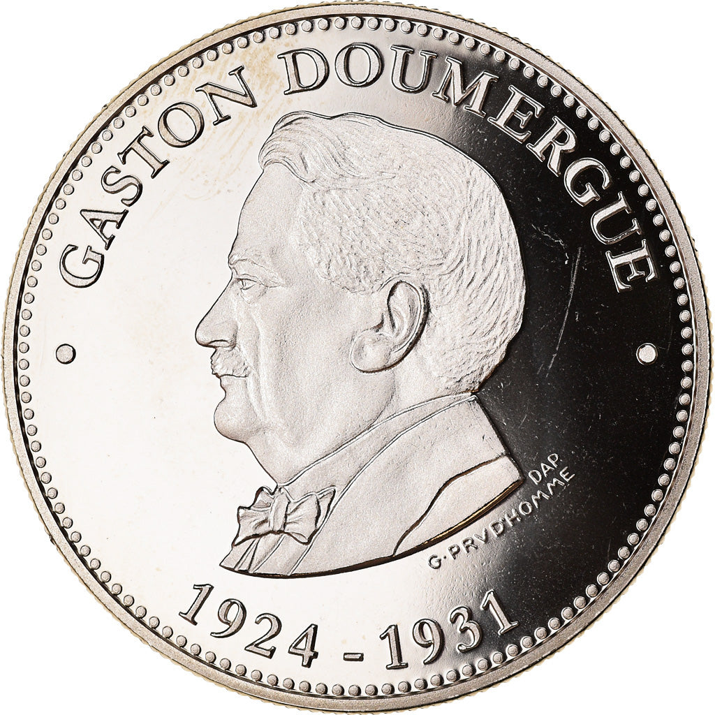 Frankrijk, Medaille, Les Présidents de la République, Gaston Doumergue