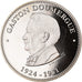 Frankrijk, Medaille, Les Présidents de la République, Gaston Doumergue