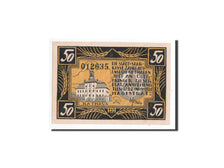 Banconote, Germania, Tilsit, 50 Pfennig, fromage, 1921, 1921-11-12, FDS