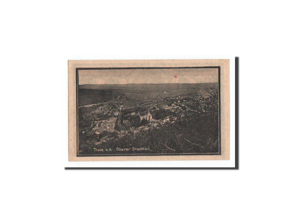 Banknote, Germany, Thale a.Harz Stadt, 50 Pfennig, paysage, 1921, Undated