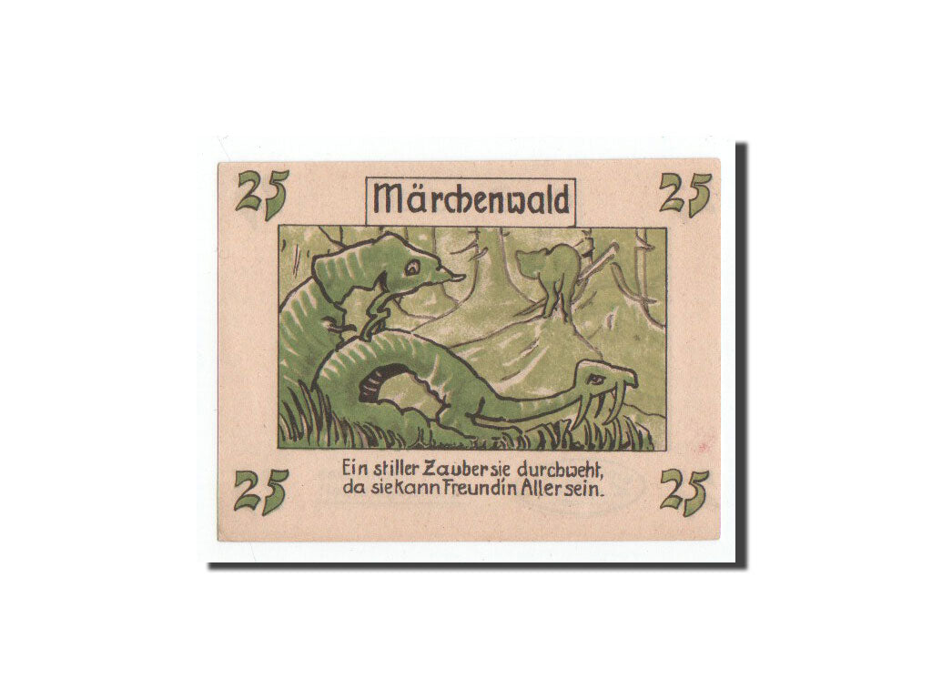 Germany, Schierke im Harz, 25 Pf, Animaux, Undated, UNC(65-70), Mehl:1177.2