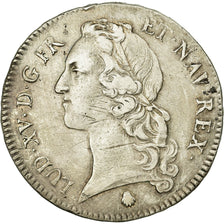 Munten, Frankrijk, Ecu, 1740, Perpignan, ZF, Zilver, Gadoury:322