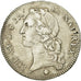Moneda, Francia, Ecu, 1740, Perpignan, MBC, Plata, Gadoury:322