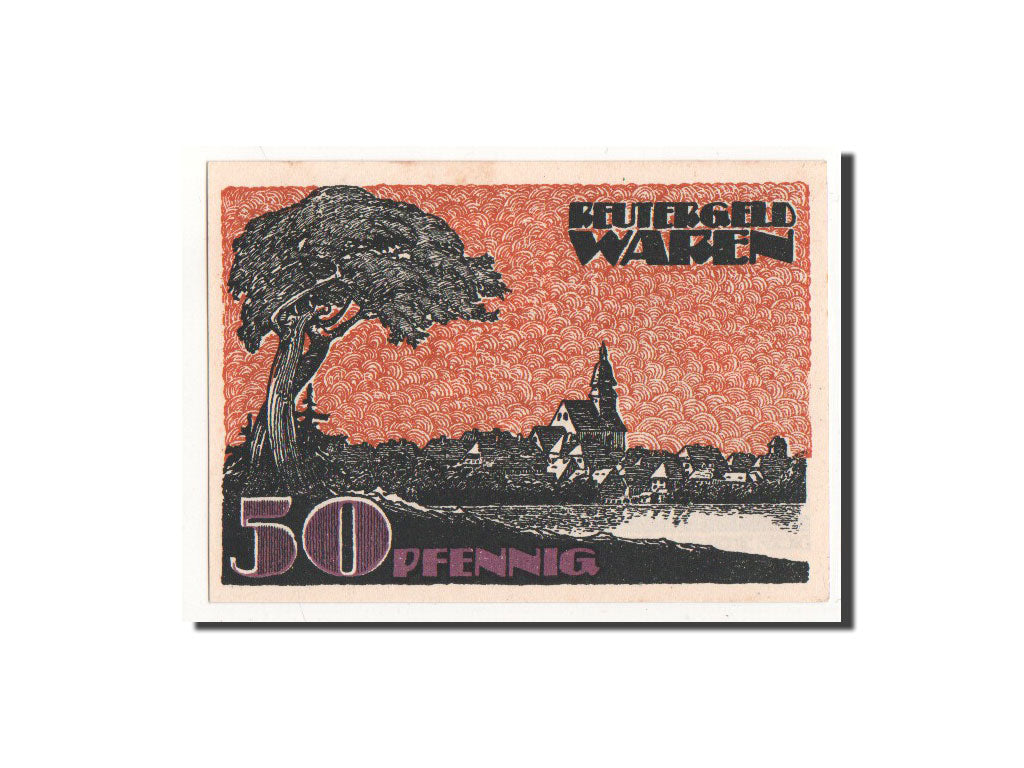 Germany, Waren, 50 Pfennig, Ville, Undated, UNC(65-70), Mehl:1377.1