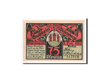Banknote, Germany, Wesenberg, 75 Pfennig, personnage, 1921, 1921-07-01