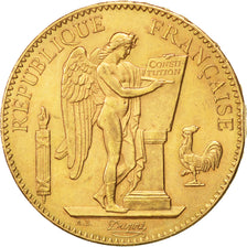 FRANCE, 100 Francs, 1912, Paris, KM #858, AU(50-53), Gold, Gadoury #1137a, 32.34