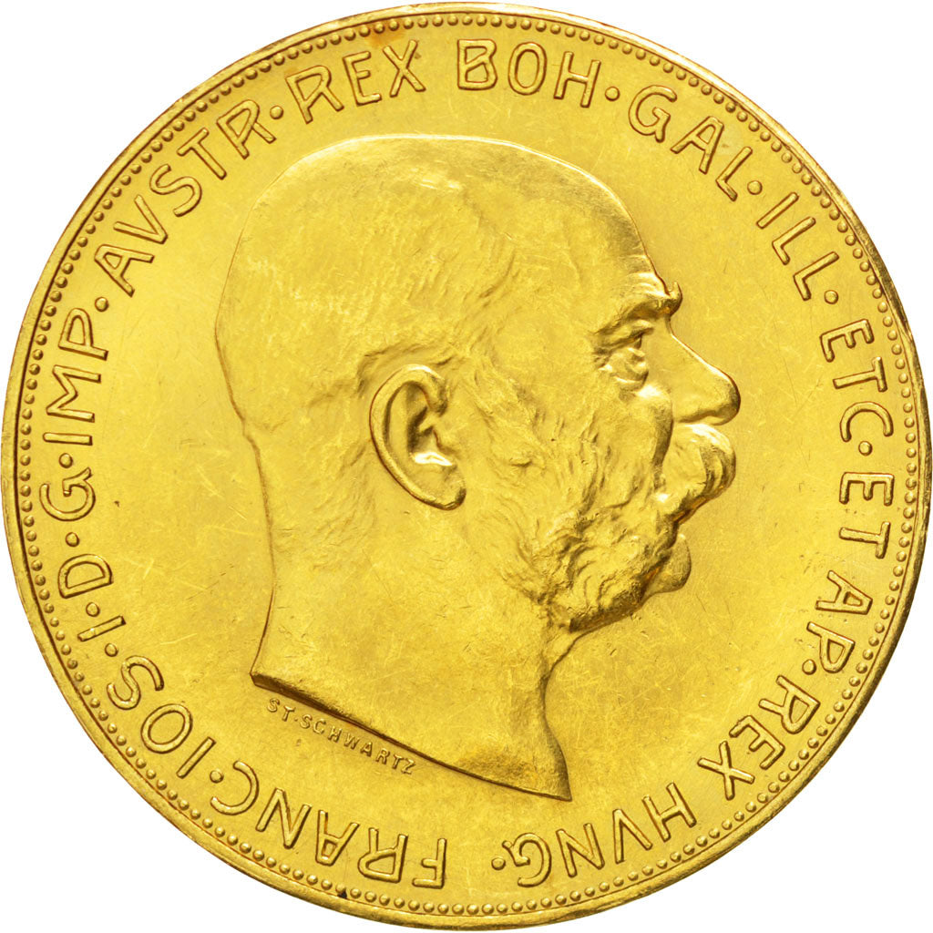 Austria, Franz Joseph I, 100 Corona, 1915, Vienne, SPL, Oro, KM:2819
