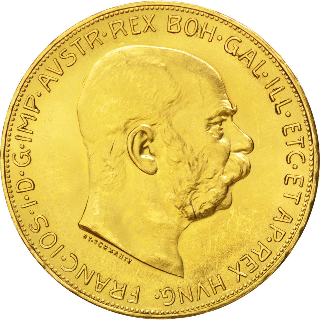 Austria, Franz Joseph I, 100 Corona, 1915, Vienne, SPL, Oro, KM:2819