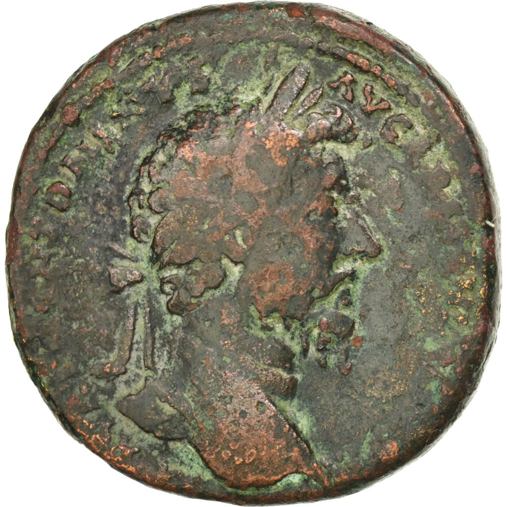 Coin, Marcus Aurelius, Sestertius, Rome, VF(20-25), Bronze, RIC:906