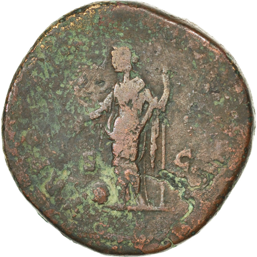 Coin, Marcus Aurelius, Sestertius, Rome, VF(20-25), Bronze, RIC:906