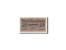 Banknot, Niemcy, Saarlouis, 25 Pfennig, N.D, 1918, 1918-12-01, VF(20-25)