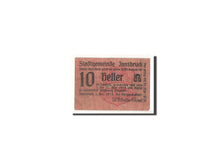 Banknot, Niemcy, Jünsbruck, 10 Heller, Ecusson, 1918, 1918-12-01, VF(30-35)