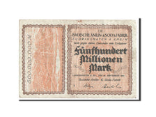 Germany, Ludwigshafen, 500 Millionen Mark, Ecusson, 1923, 1923-09-20, VF(30-35)