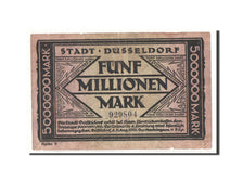 Germania, Düsseldorf, 5 Millionen Mark, personnage, 1923, 1923-08-21, MB+