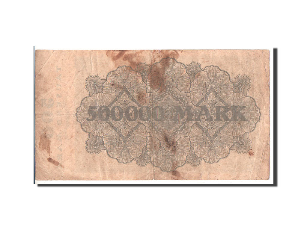 Germany, Essen, 500 000 Mark, dessin, 1923, 1923-12-31, VF(30-35)
